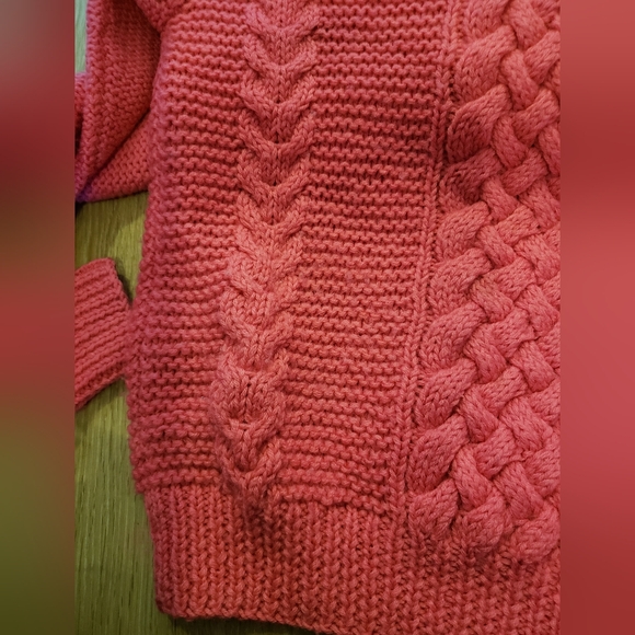 Mistral 100% wool sweater in pink size S - Picture 15 of 15